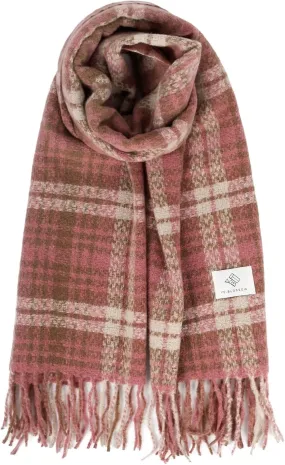 2024 Women's Winter Large Warm Shawl Classic Tassel Plaid Oversized Scarf Scarf Thick Scarf