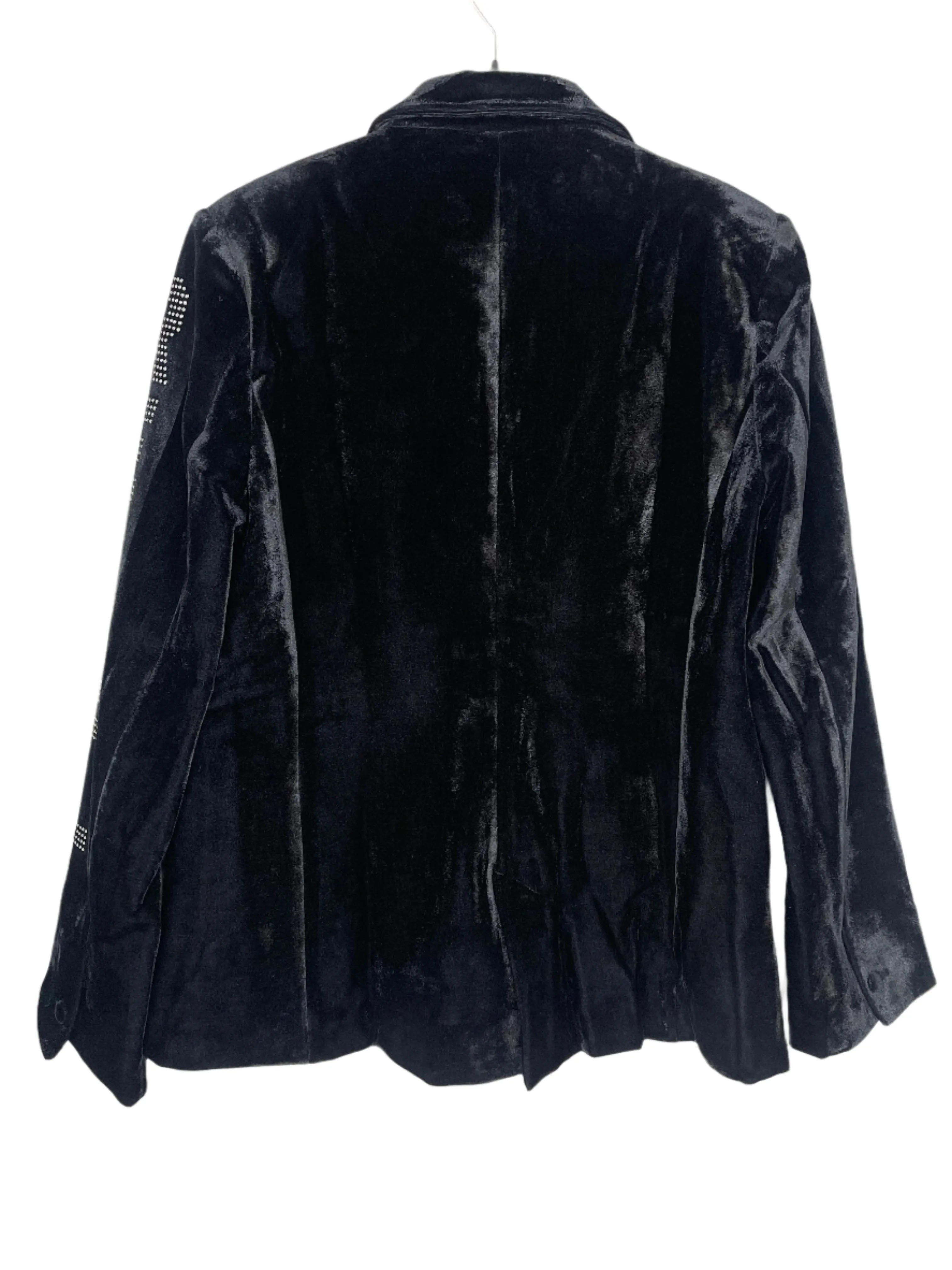 Blazer, Velvet Black, Rebel Sleeve