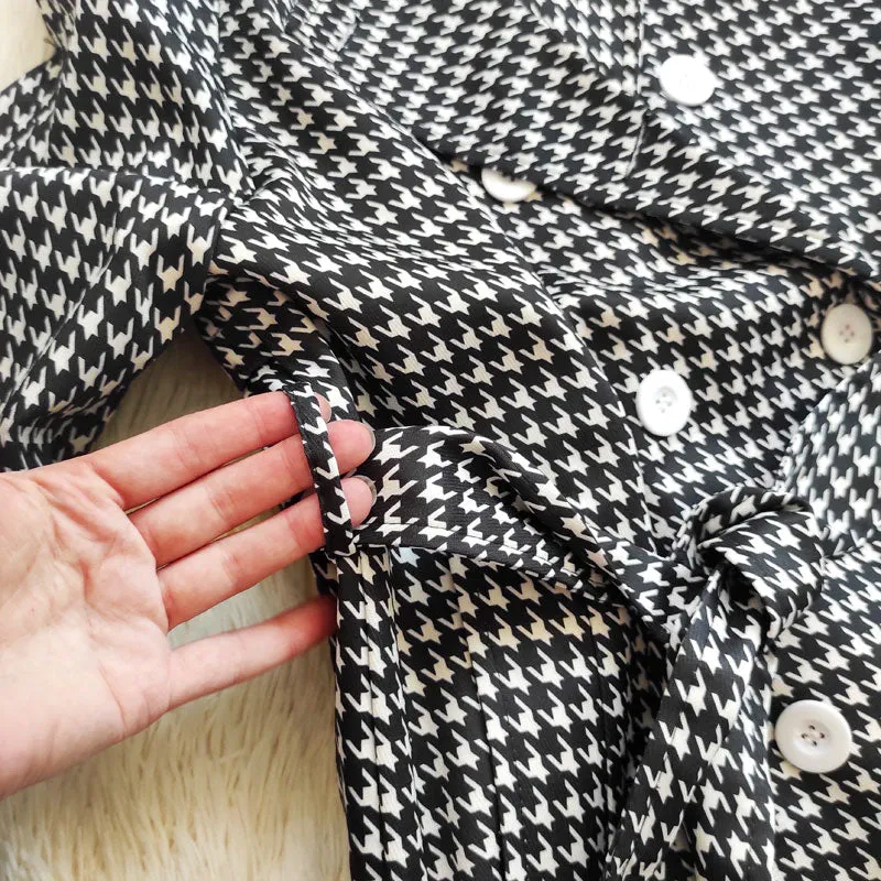 Boho Autumn Coat, Vintage Plaid Coat Stella