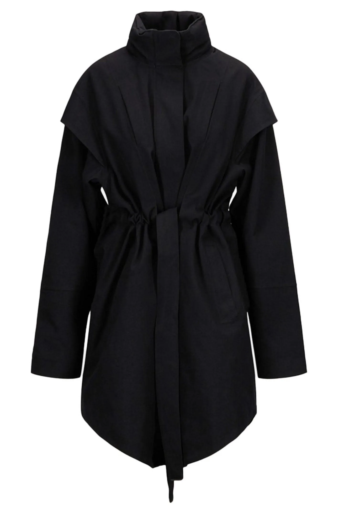 BRGN Monsun Coat New Black Waterproof 15032R2 095