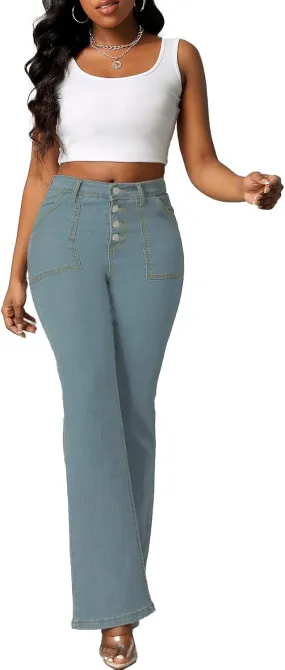 Casual Plus Size Jeans for Women
