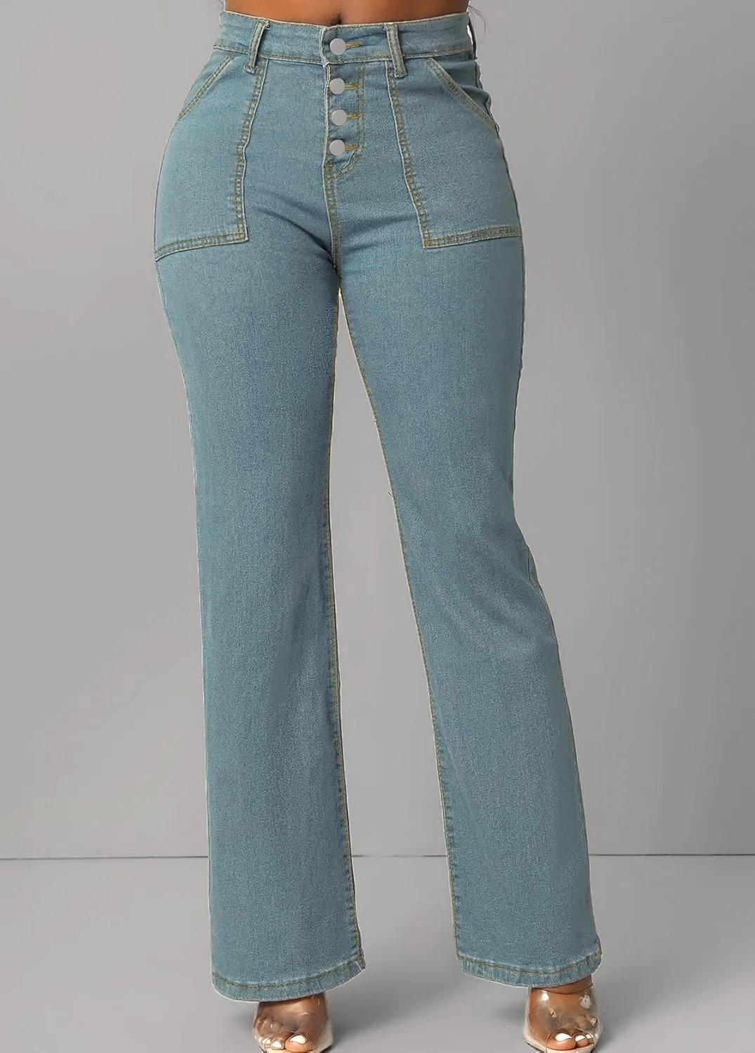 Casual Plus Size Jeans for Women