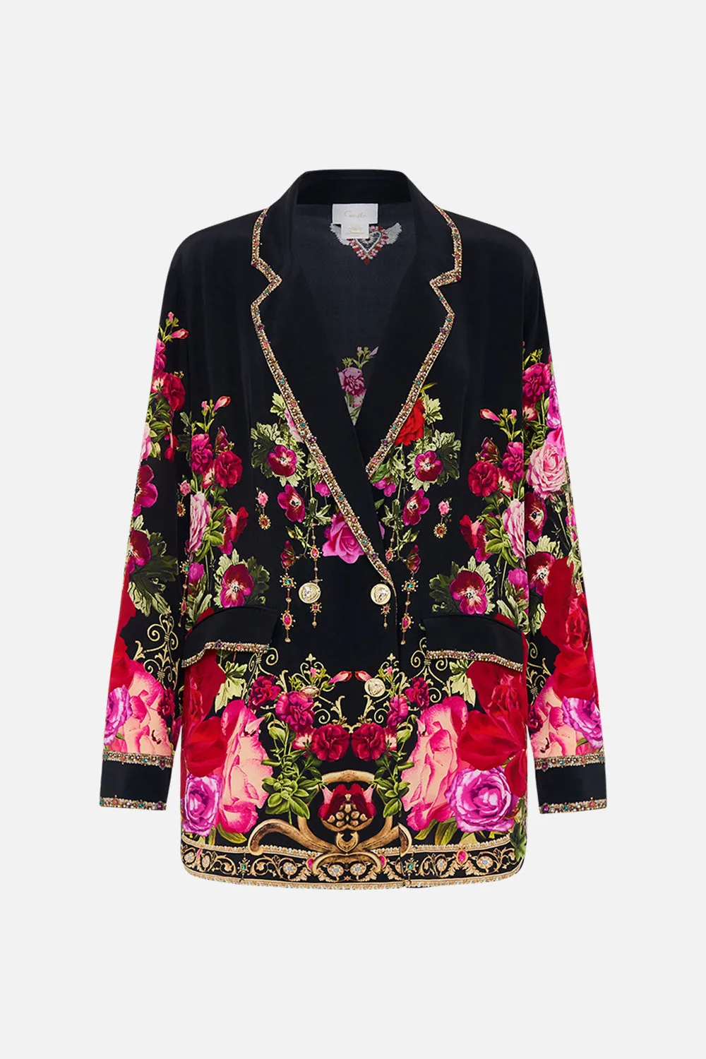 DOUBLE BREASTED SOFT JACKET RESERVATION FOR LOVE