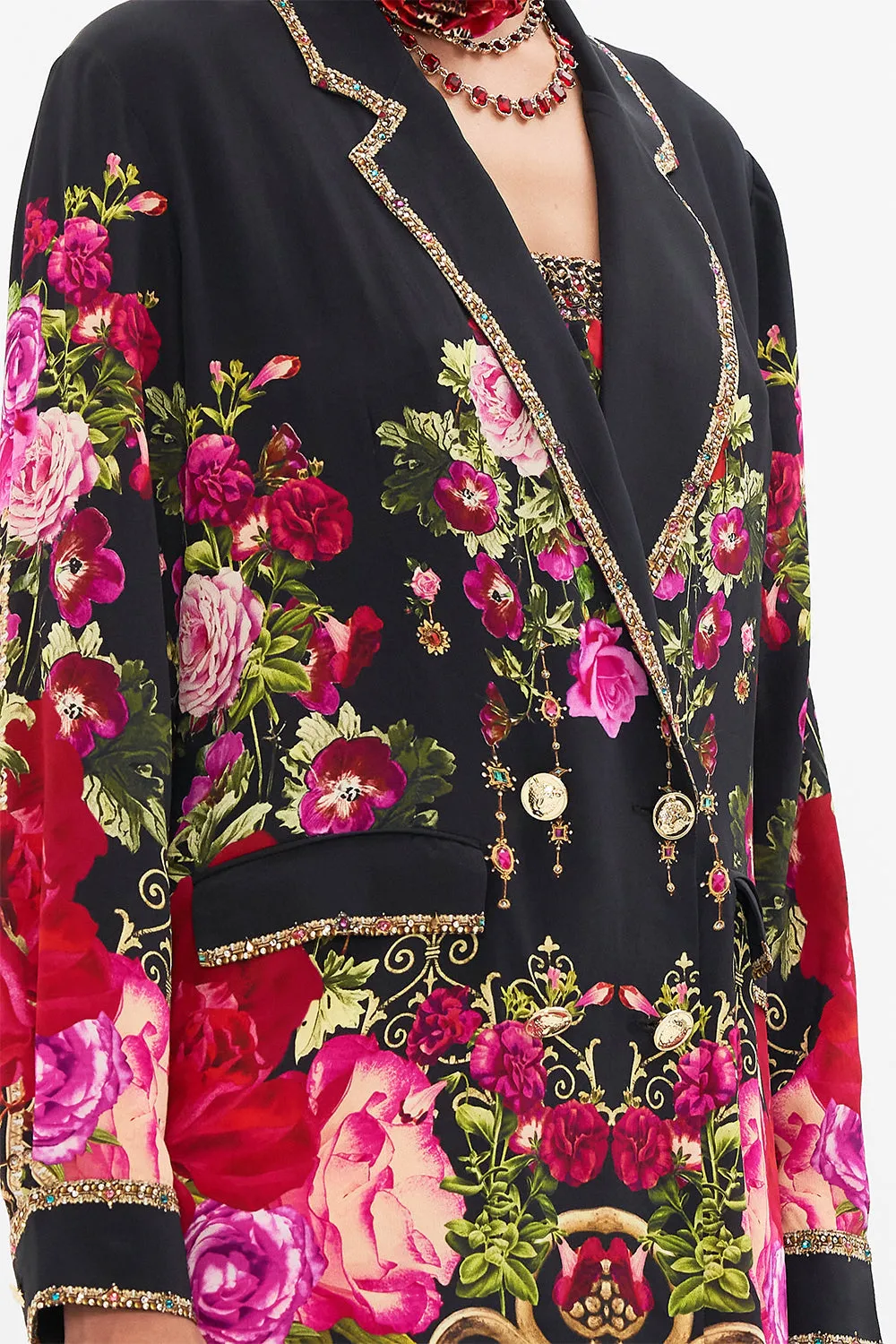 DOUBLE BREASTED SOFT JACKET RESERVATION FOR LOVE