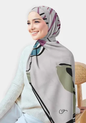 Flip Printed Chiffon Hijab