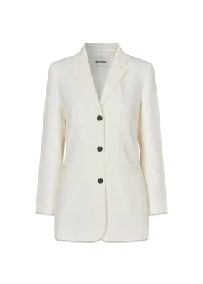 GaleMD slim blazer - Soft White