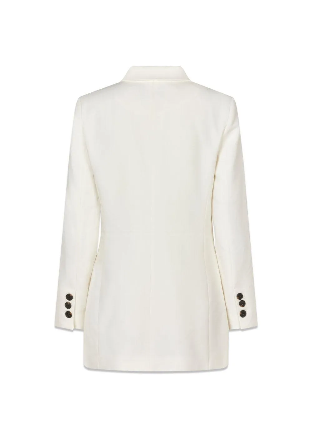 GaleMD slim blazer - Soft White