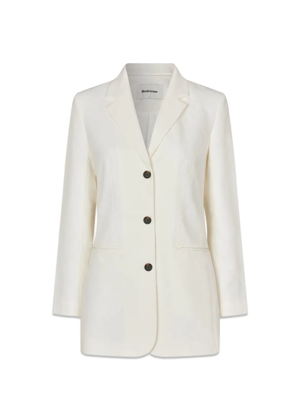 GaleMD slim blazer - Soft White