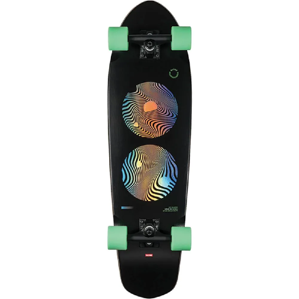 Globe Big Blazer Black/Green 32" Cruiser Longboard