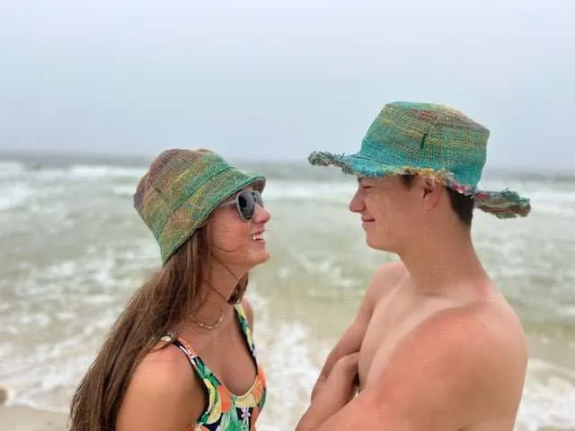 Hemp Hat - Multi-Color Rainbow Stylish and Eco-Friendly Sun Protection