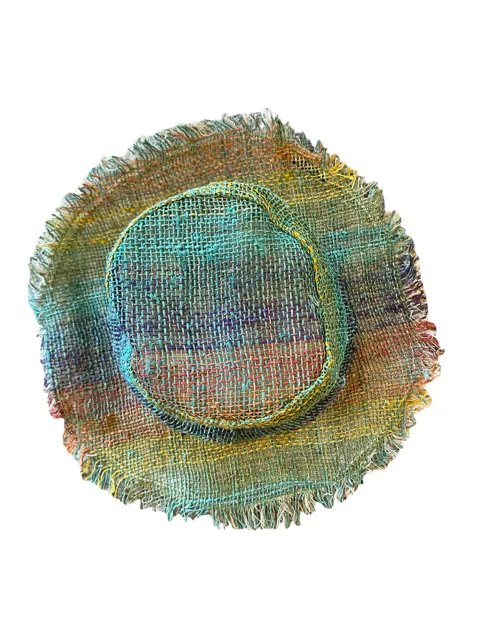 Hemp Hat - Multi-Color Rainbow Stylish and Eco-Friendly Sun Protection