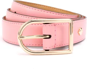kate spade new york Women's 1 Inch Belt with Asymmetrical Buckle