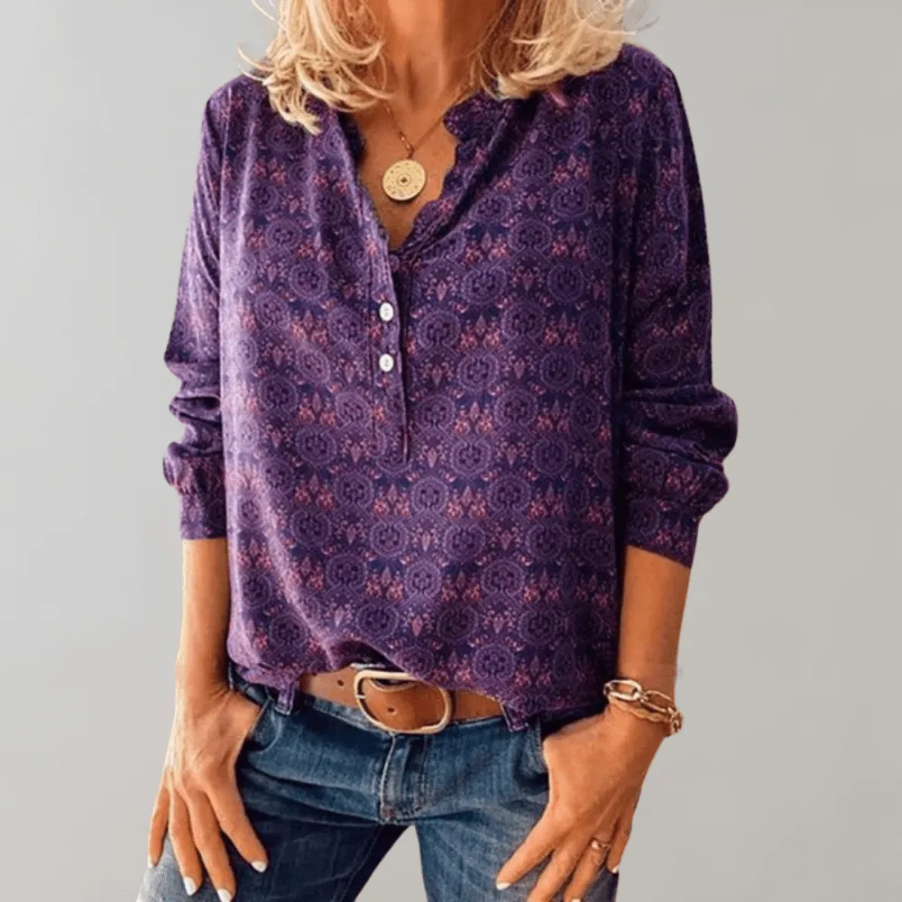 Kathleen - Blouse - Classic - High Quality Fiber - Perfect for Casual Days