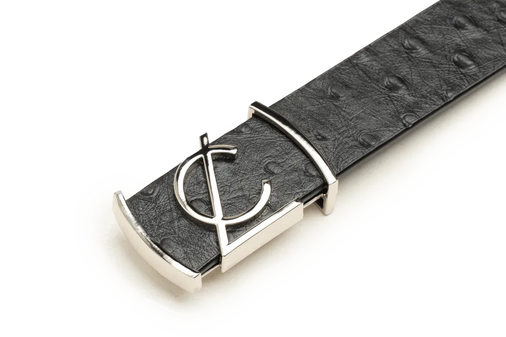 LEATHER BELT A1343 BKA