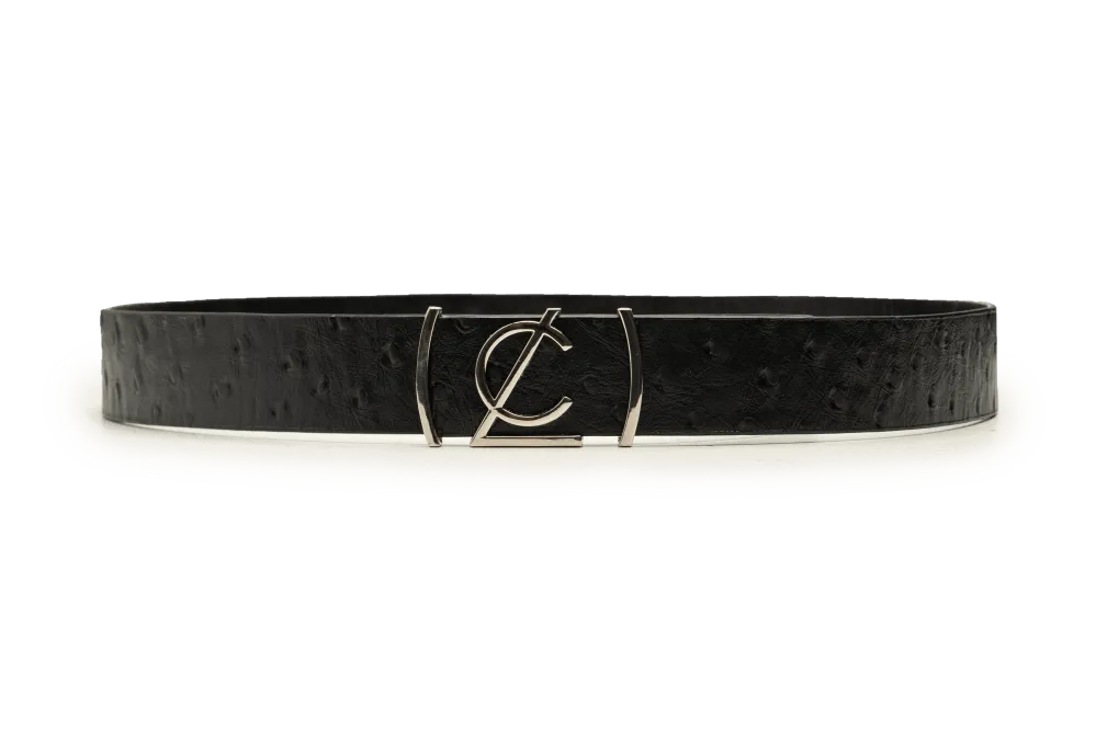 LEATHER BELT A1343 BKA