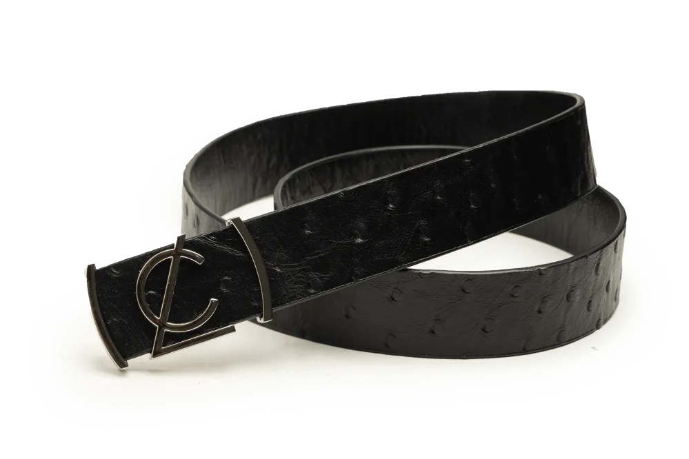 LEATHER BELT A1343 BKA