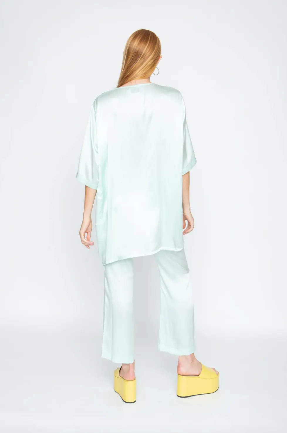 Lily Forbes - Milica Tie Top: Mint