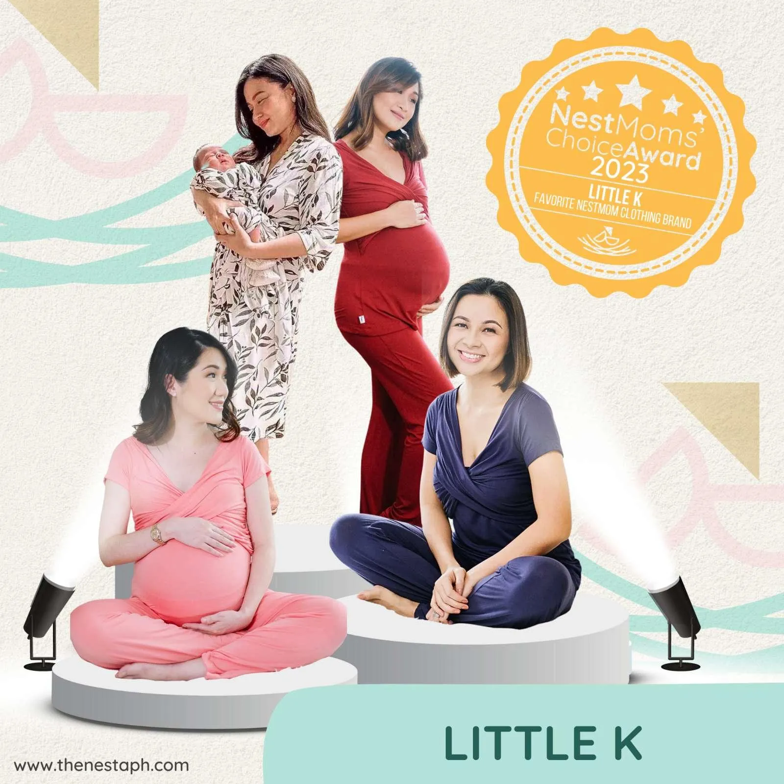 Little K Kate Nursing Blouse - Maroon