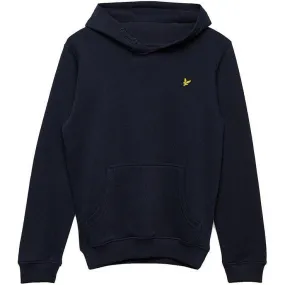 Lyle And Scott Juniors Classic Pullover Hoody Fleece Navy Blazer