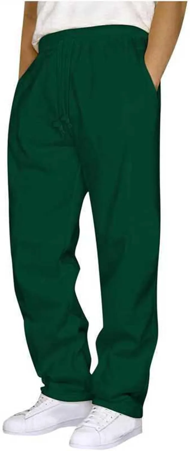 Men's Wide Leg Pants for Curvy Women,Stretchy Comfortable Lounge Pants