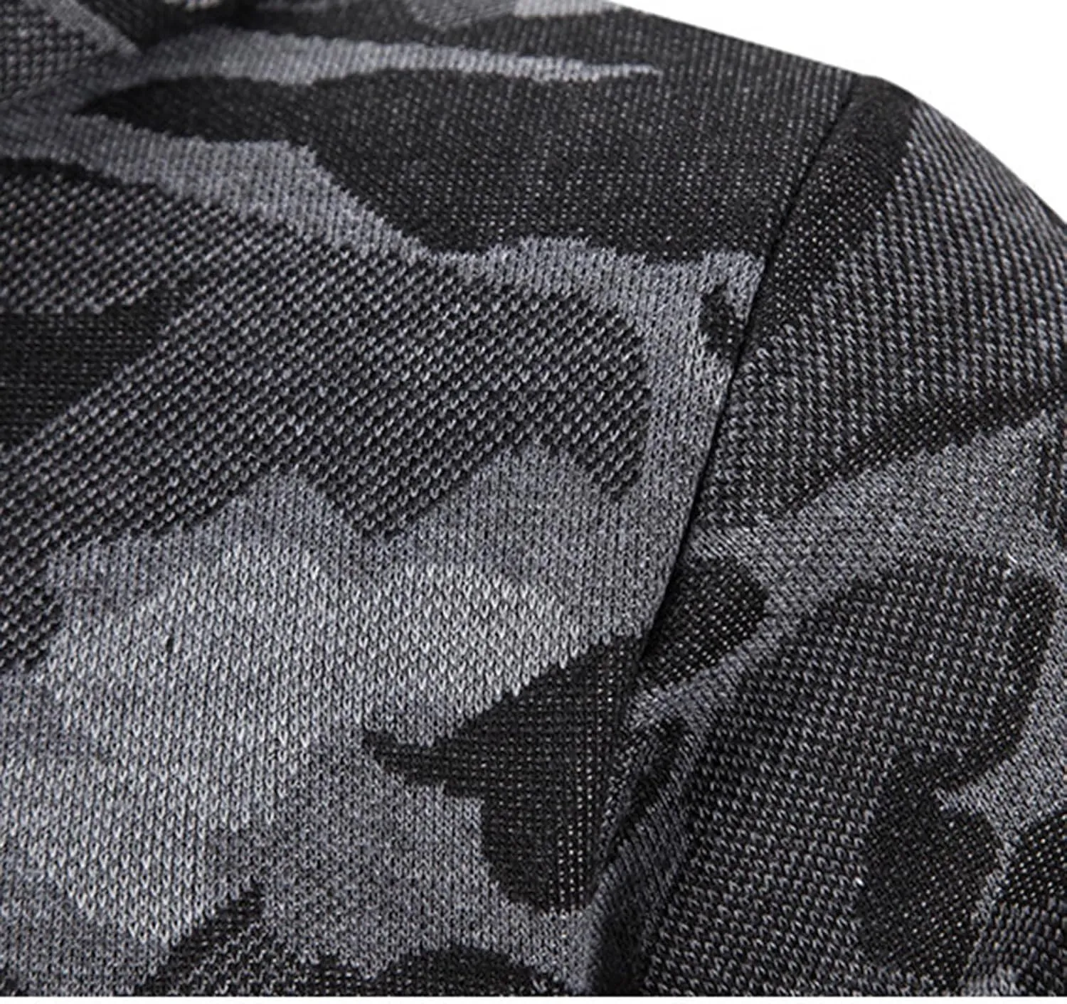 Mmoneyake Mens Camo Full Zip Hoodie Athletic Soft Sherpa Lined Fleece Hooded Sweater Jacket Long Sleeve Sweatshirt Sport Coat