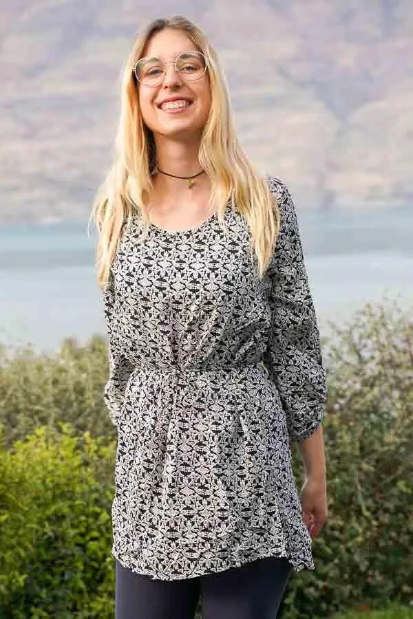 Printed Shift Shirt