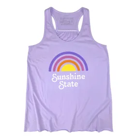 RAINBOW FLOWY TANK - LAVENDER