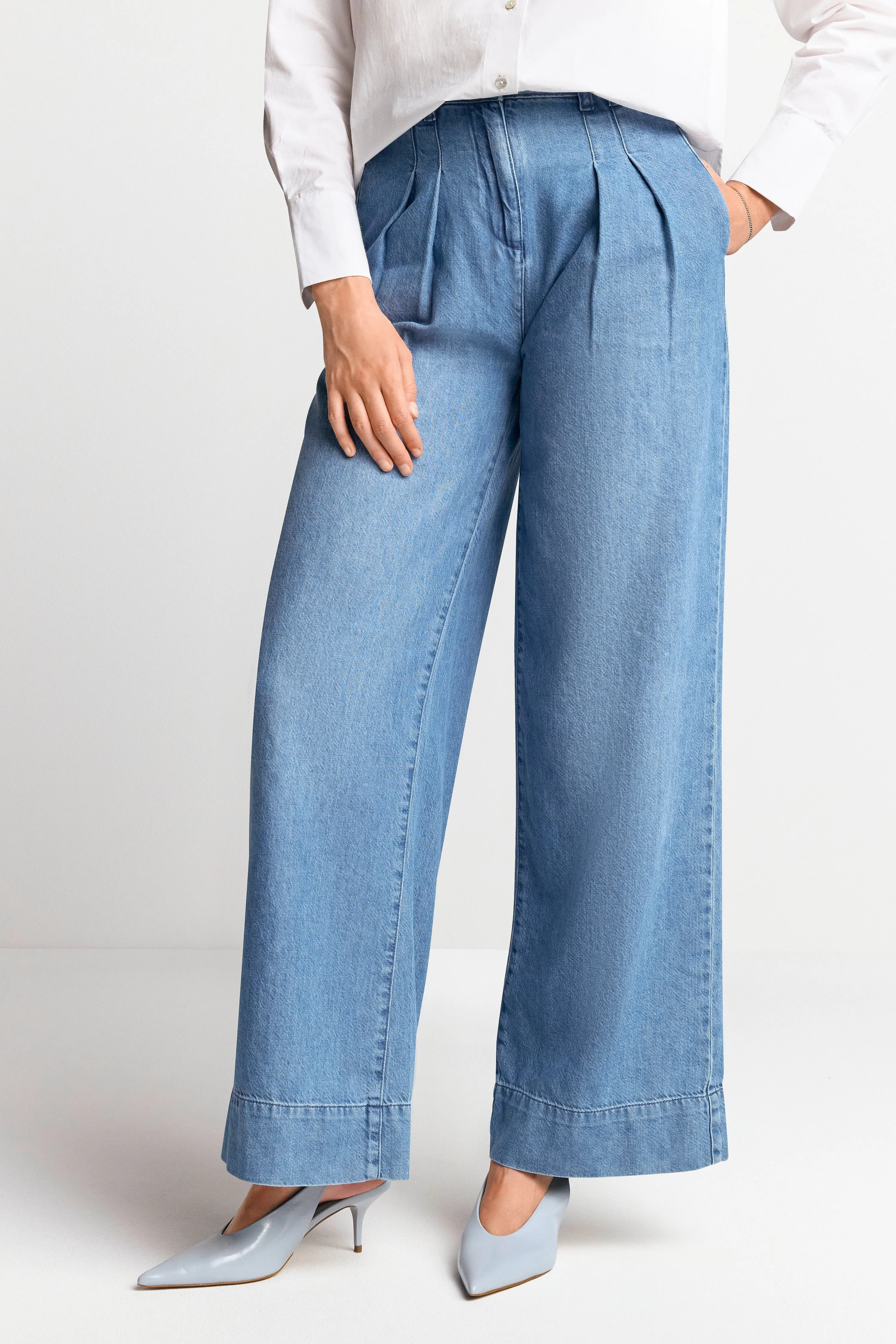 R&R Blue Denim Trousers