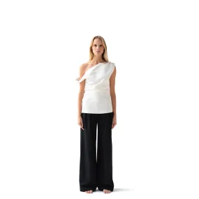 ROME ASYMMETRIC BLOUSE