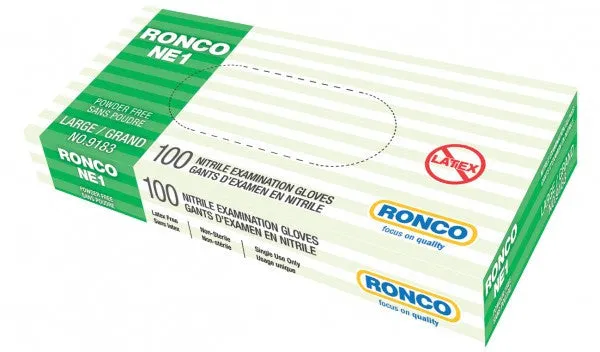 RONCO NE1 Nitrile Examination Glove (3 mil)