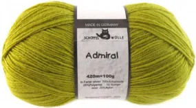 Schoppel Admiral 75% Virgin Wool, 25% Nylon (biodegradable)