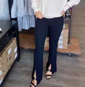 Slit Hem Pants