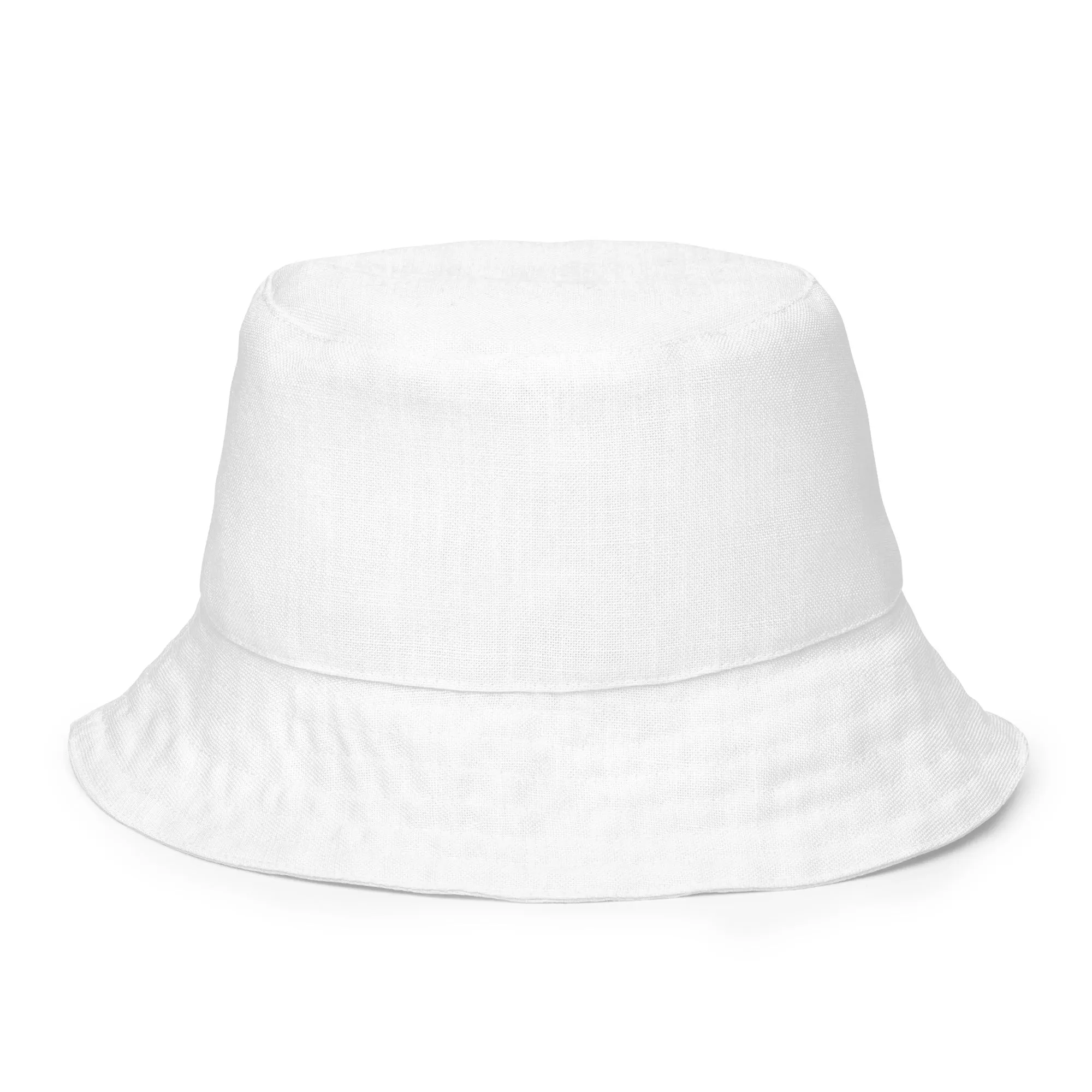 Snooty Fox Art Reversible Bucket Hat - Skylight / White