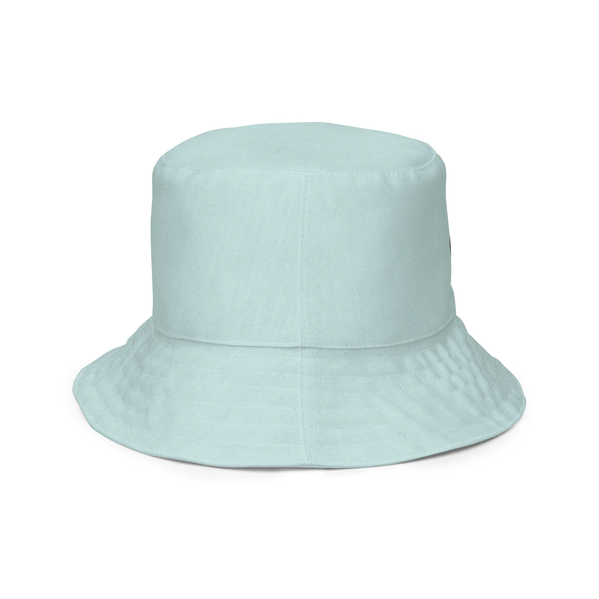 Snooty Fox Art Reversible Bucket Hat - Skylight / White