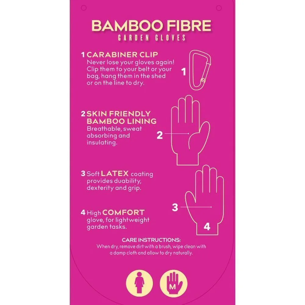 Treadstone ClipGlove Light Blue Bamboo Fibre Gloves - Small