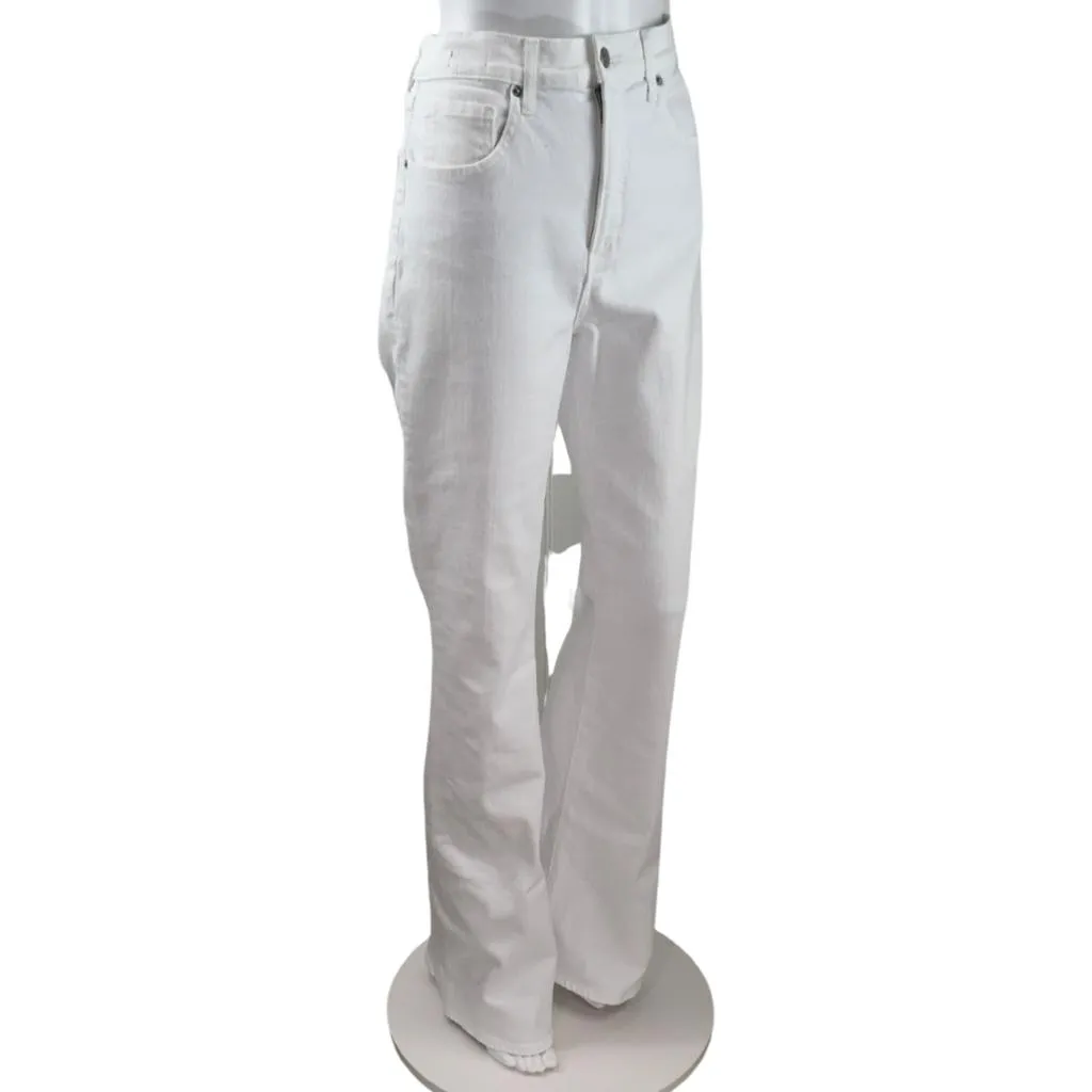 Veronica Beard Women Beverly Skinny Flared  White Color Casual Size 31