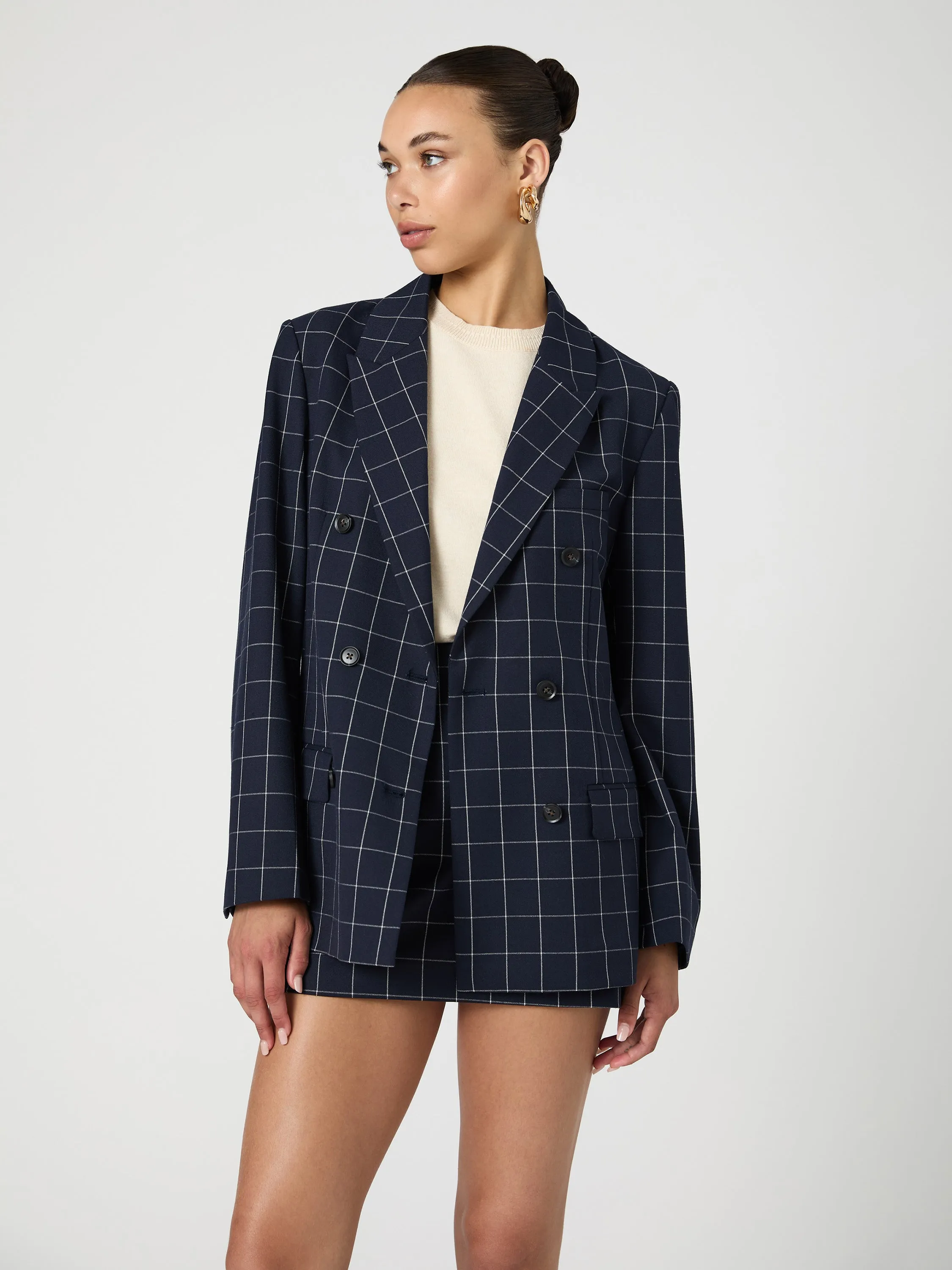 Window Pane Check Jacket