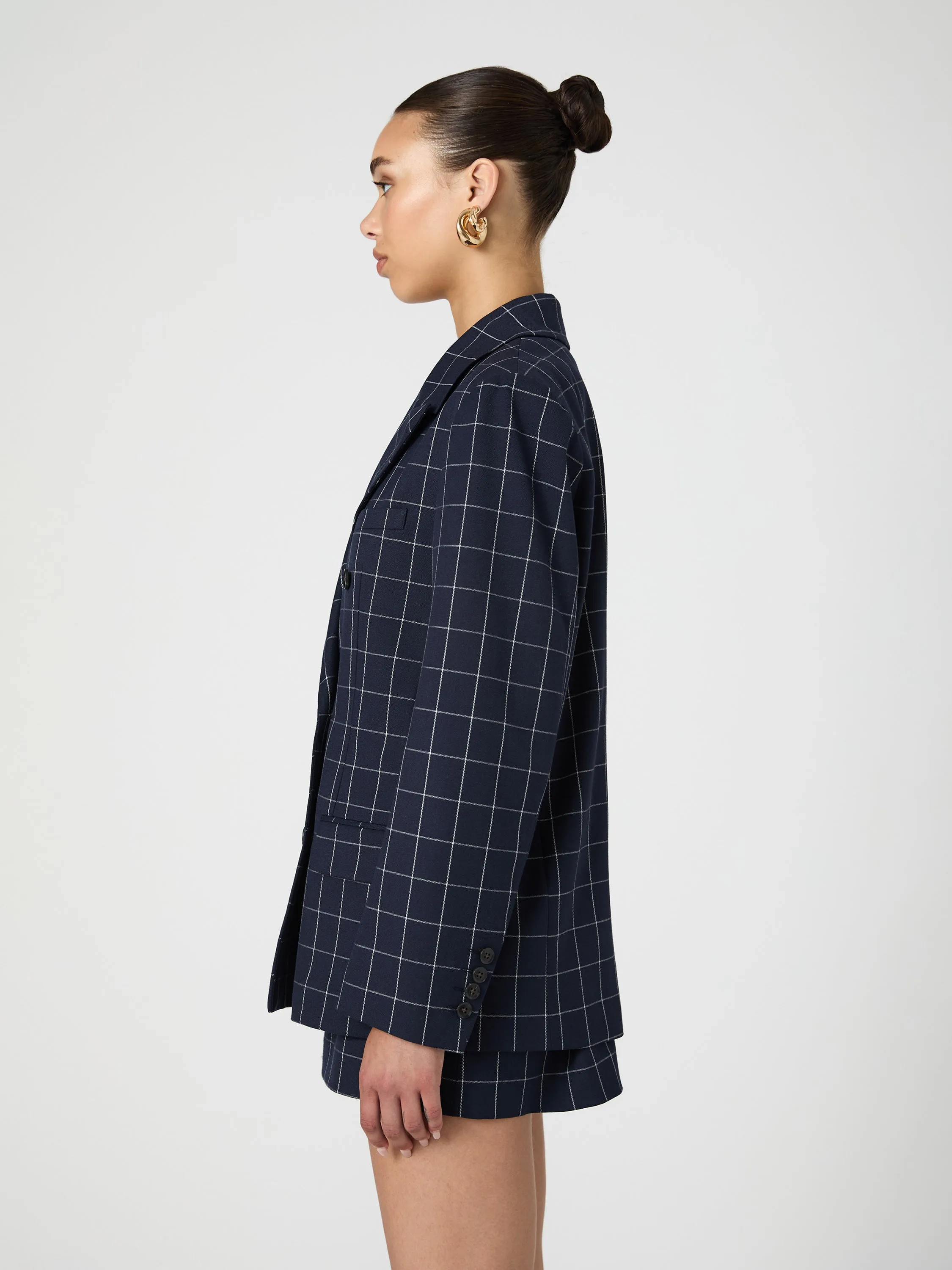 Window Pane Check Jacket