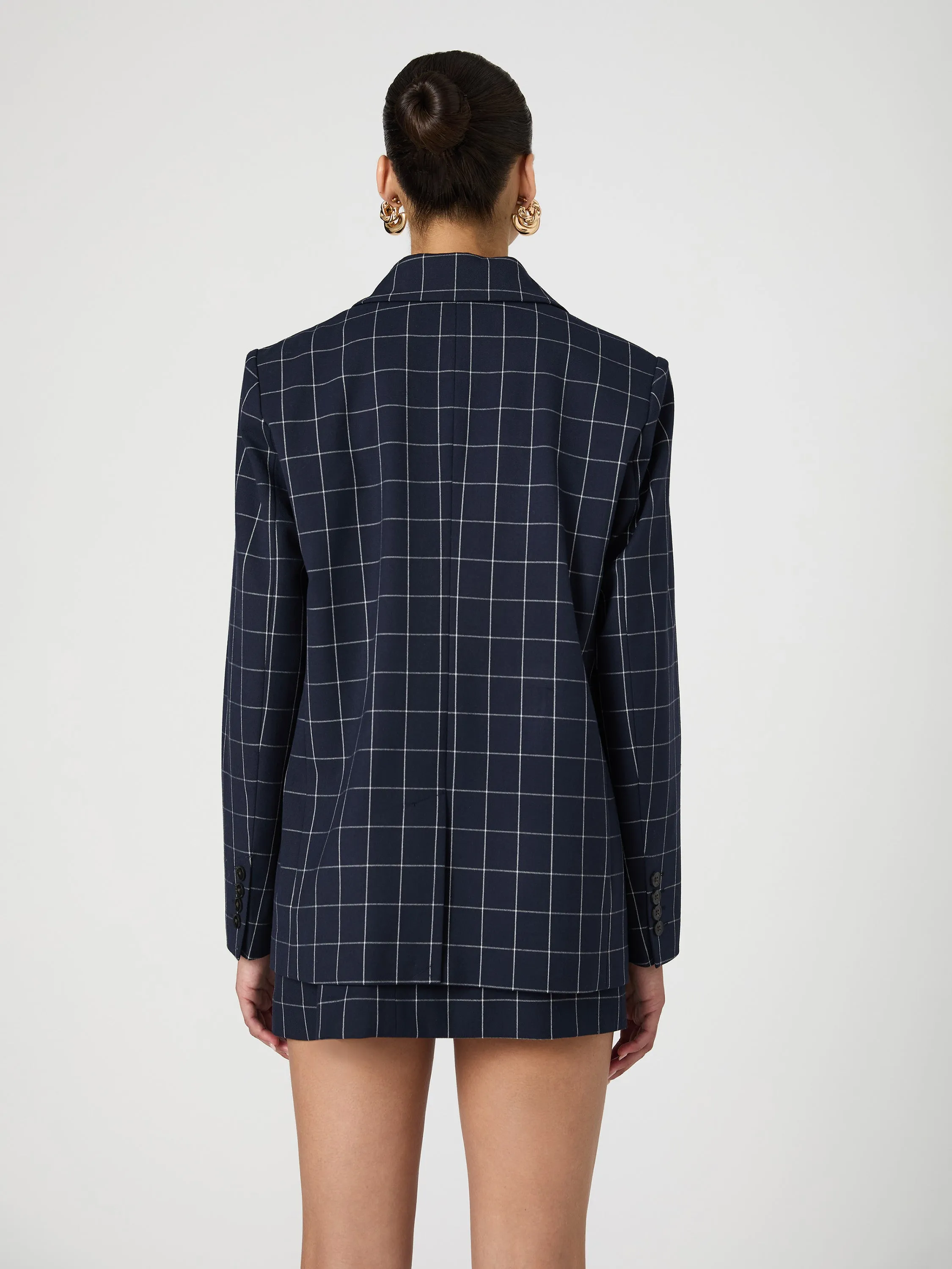 Window Pane Check Jacket