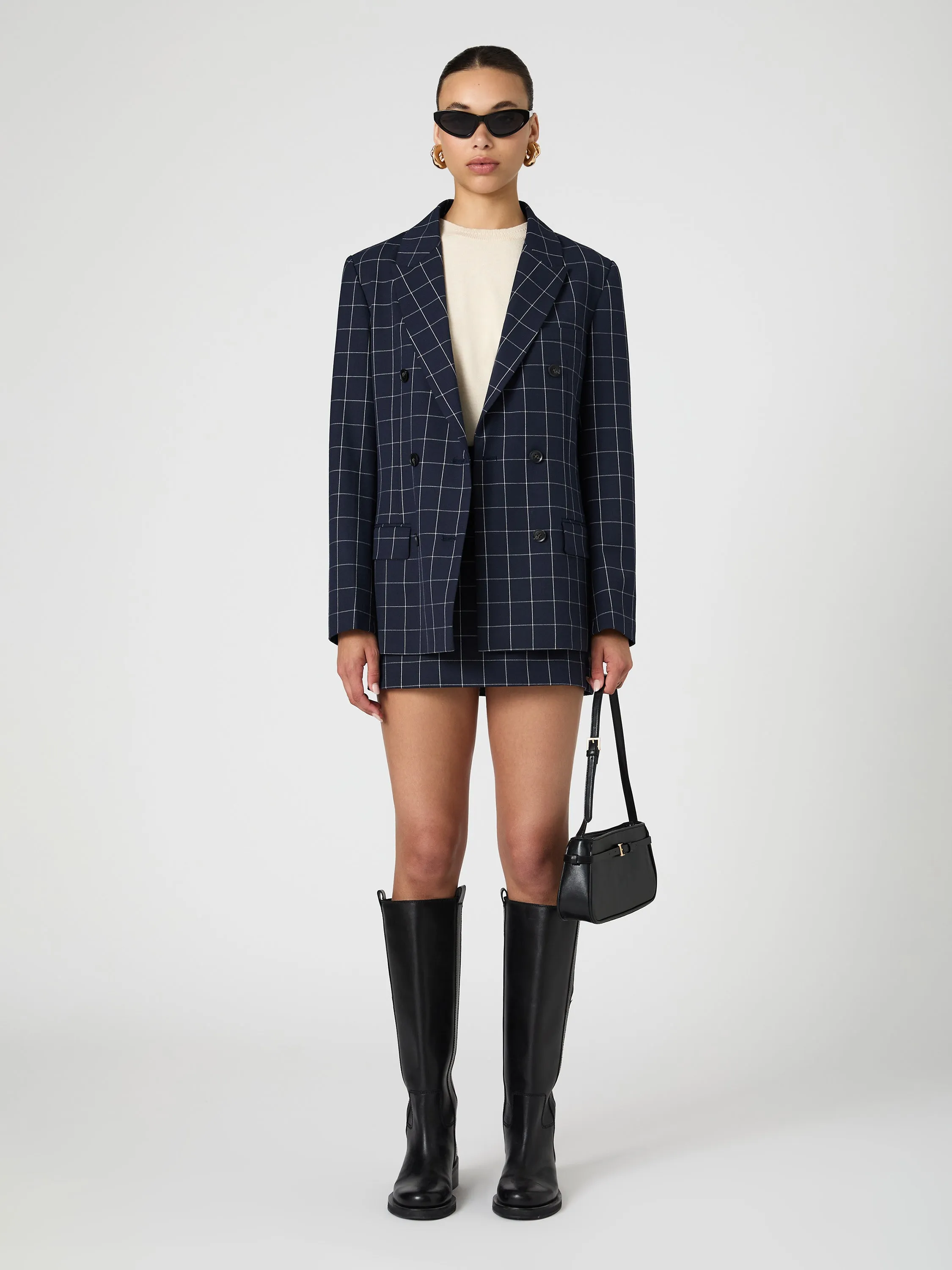Window Pane Check Jacket