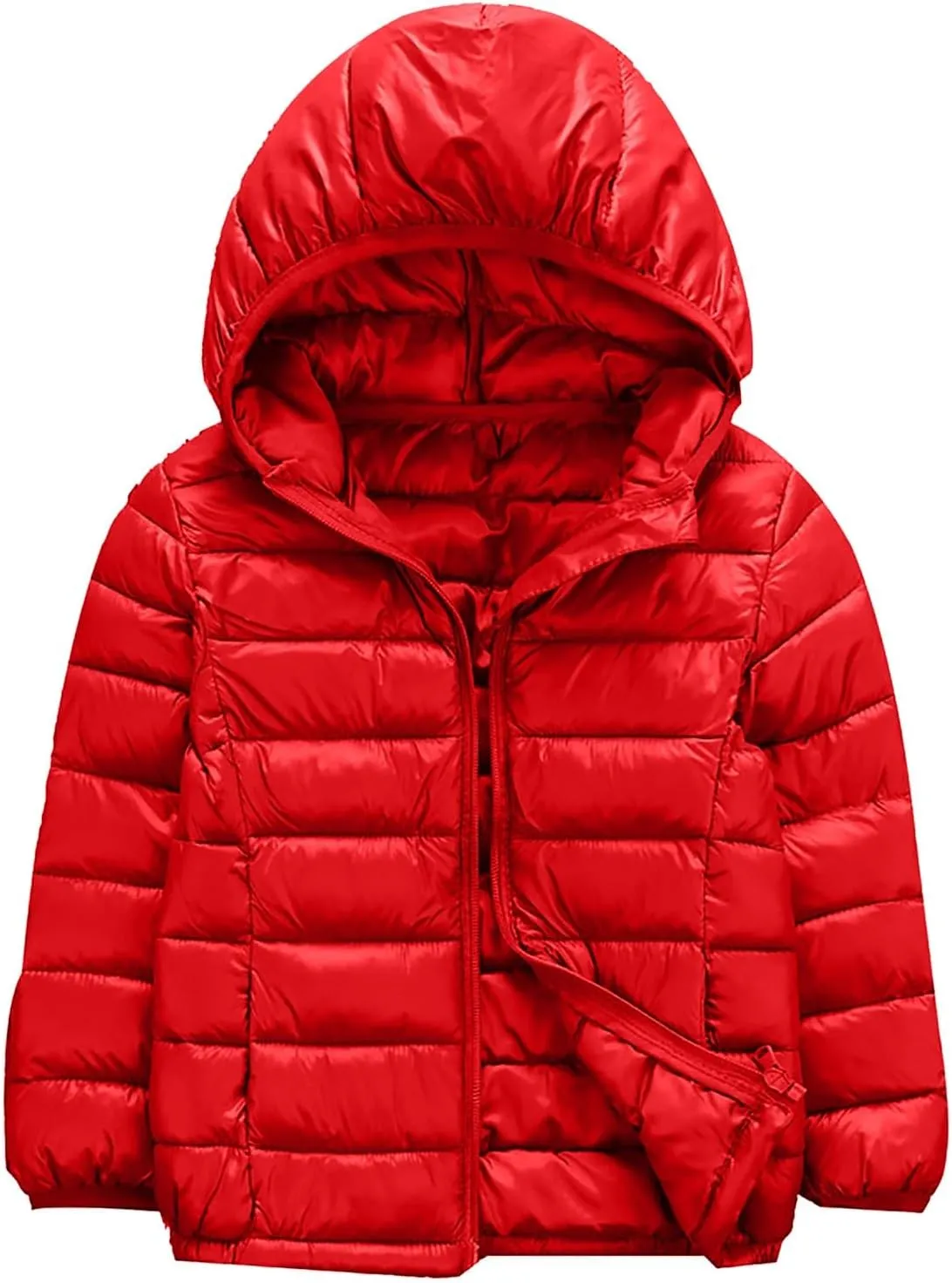 Winter Down Coats for Kids Boys Girls Light Puffer Padded Jacket Bear Hoods Outerwear with Hood