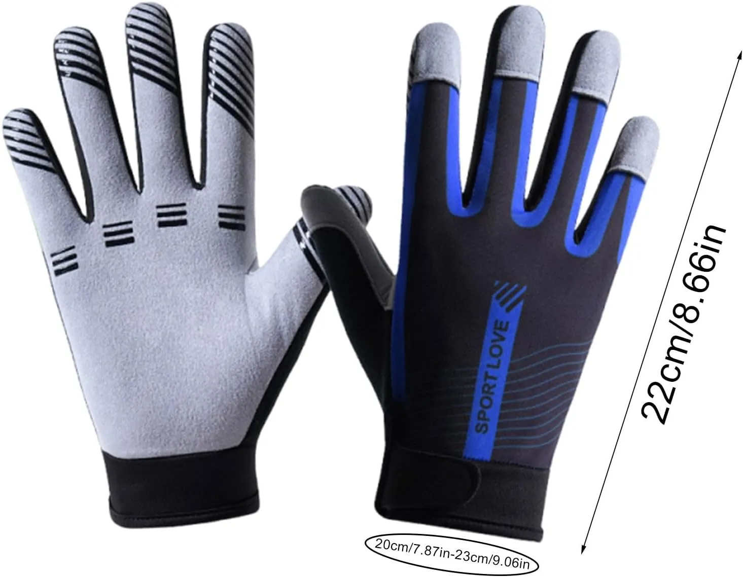 Winter Gloves Touch Screen Water Resistant Windproof Thermal Gloves Warm Anti-Slip for Running Cycling Driving Hiking for Men Women